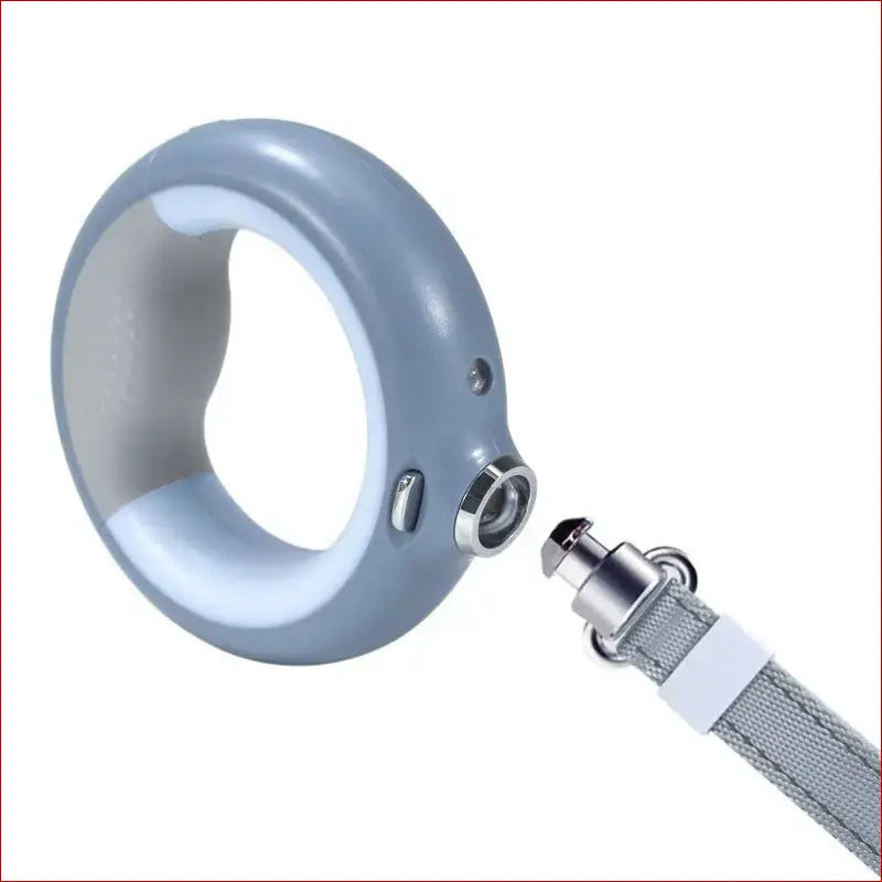 Retractable Dog Leash with LED Lamp — Safe Night Walks for Dogs
