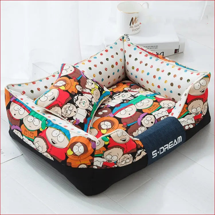 Cozy Pet Bed – Colorful Mat & Essential Pet Comfort