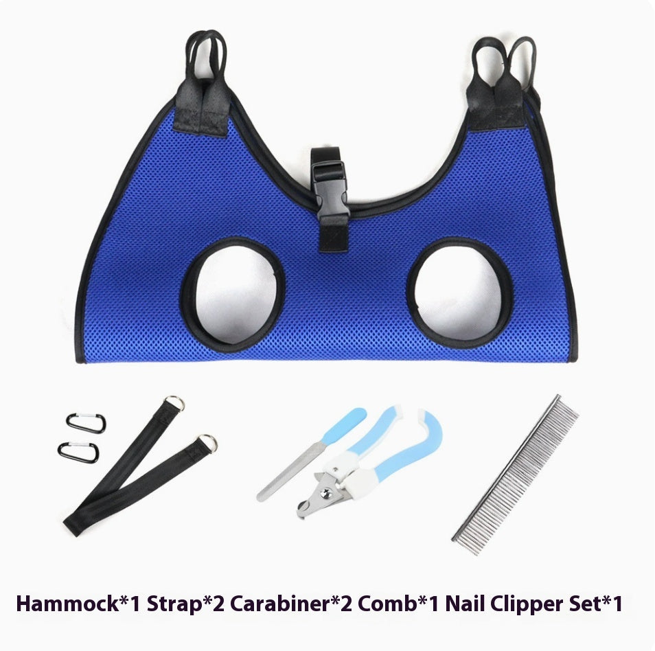 Pet Grooming Hammock – Nail Trimming Made Easy