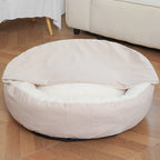 Orthopedic Dog Bed with Cozy Hood Warm & Waterproof Nest