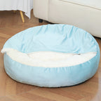Orthopedic Dog Bed with Cozy Hood Warm & Waterproof Nest