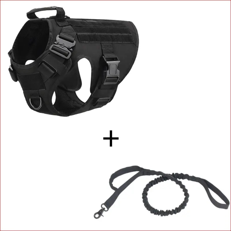 Tactical Dog Vest for Large Dogs – Outdoor Pet Gear