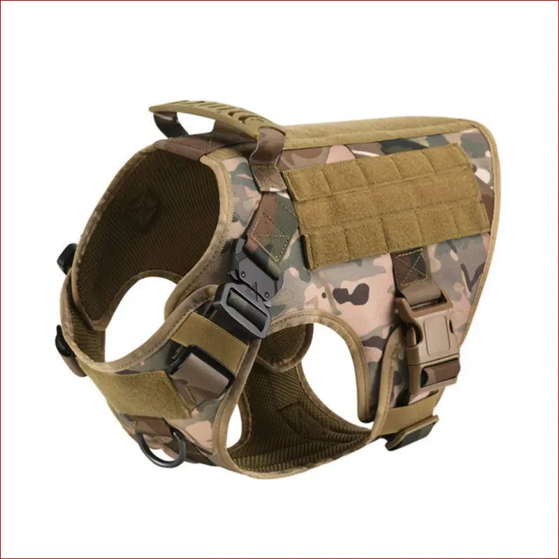Tactical Dog Vest for Large Dogs – Outdoor Pet Gear