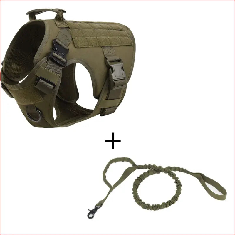 Tactical Dog Vest for Large Dogs – Outdoor Pet Gear