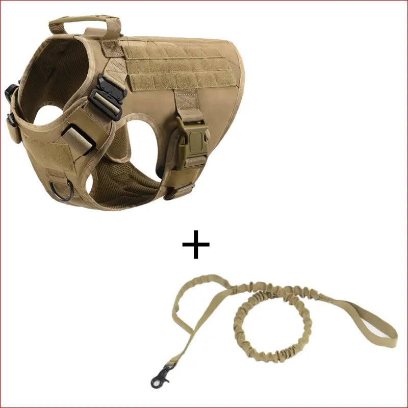 Tactical Dog Vest for Large Dogs – Outdoor Pet Gear