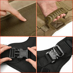Tactical Dog Vest for Large Dogs – Outdoor Pet Gear