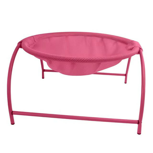 Elevated Outdoor Indoor Cat Hammock - Breathable Mesh Design