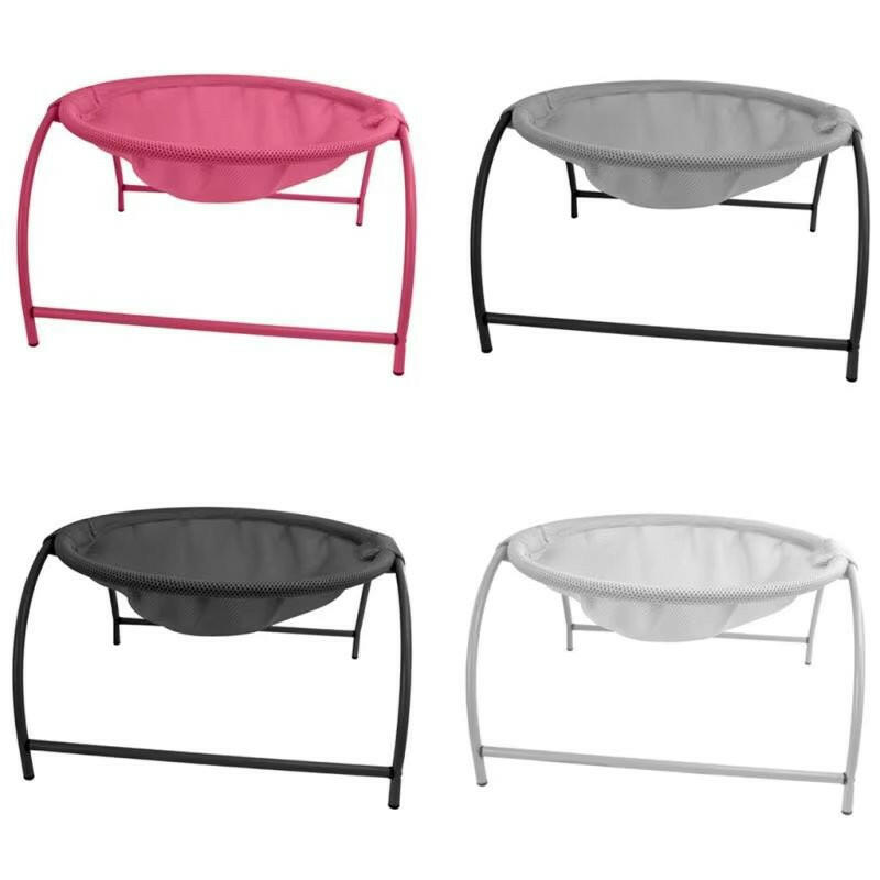 Elevated Outdoor Indoor Cat Hammock - Breathable Mesh Design