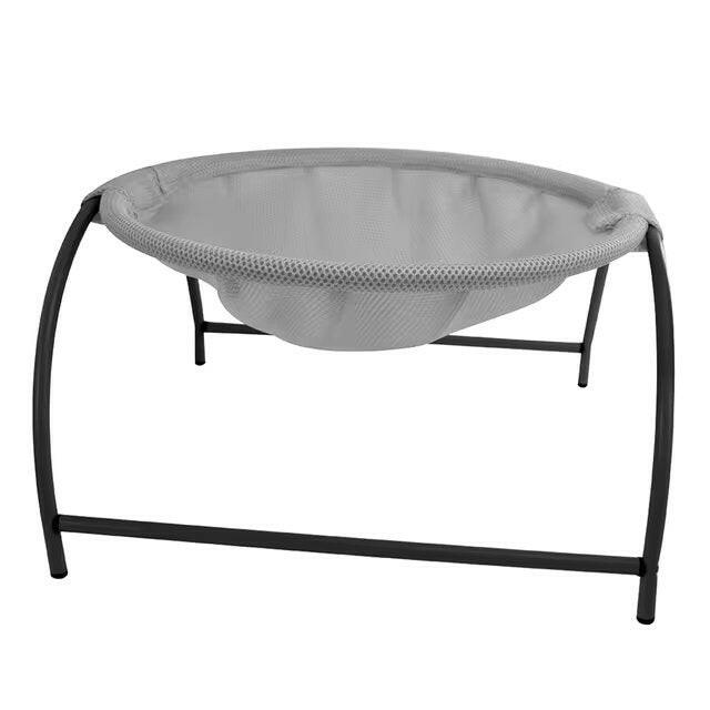 Elevated Outdoor Indoor Cat Hammock - Breathable Mesh Design