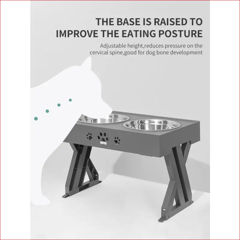 Foldable Pet Feeder Bowl – Durable & Portable Design