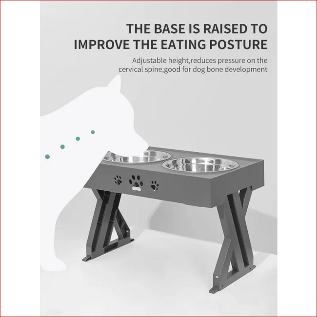 Foldable Pet Feeder Bowl – Durable & Portable Design Main Image