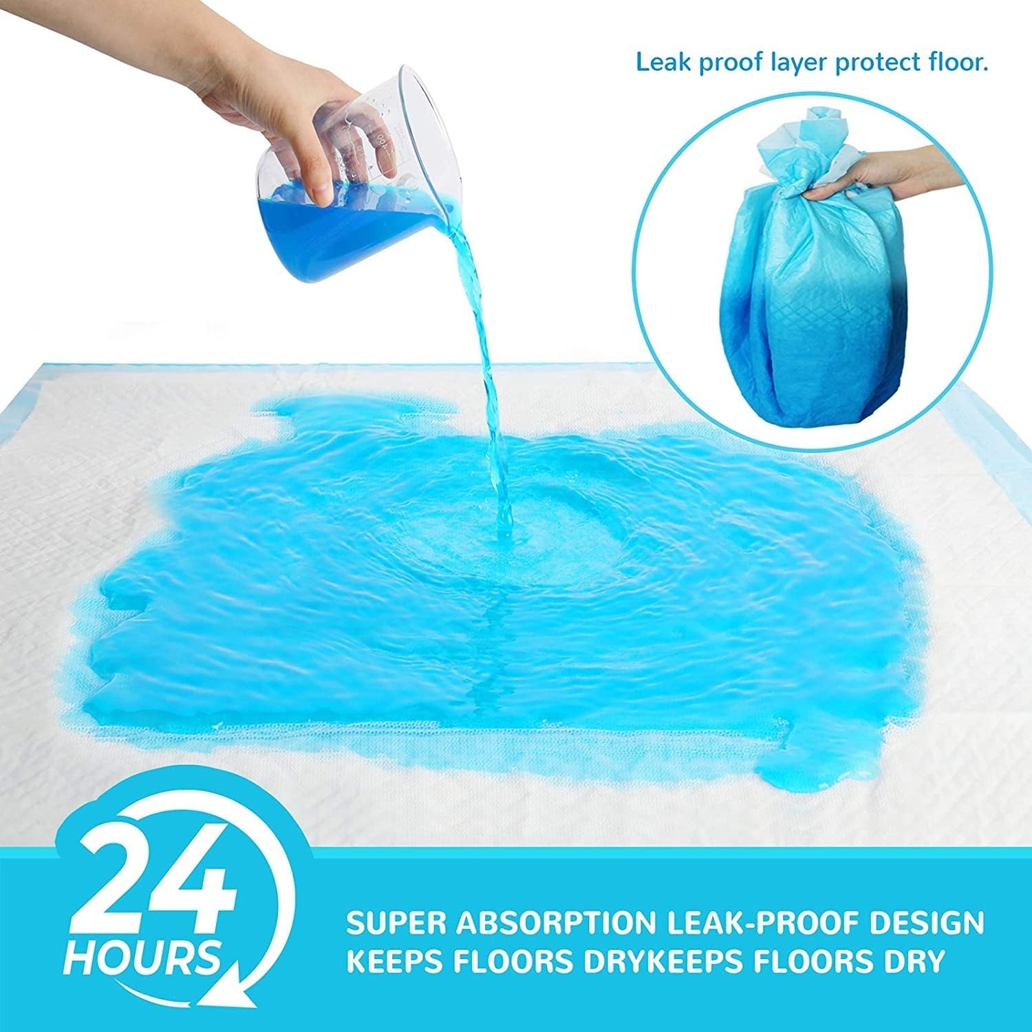 Disposable Pet Pads – Toilet Training Supplies for Dogs Cats