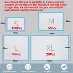 Disposable Pet Pads – Toilet Training Supplies for Dogs Cats