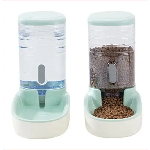 Automatic Pet Feeder & Drinking Fountain – Pet Feeding