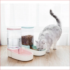 Automatic Pet Feeder & Drinking Fountain – Pet Feeding