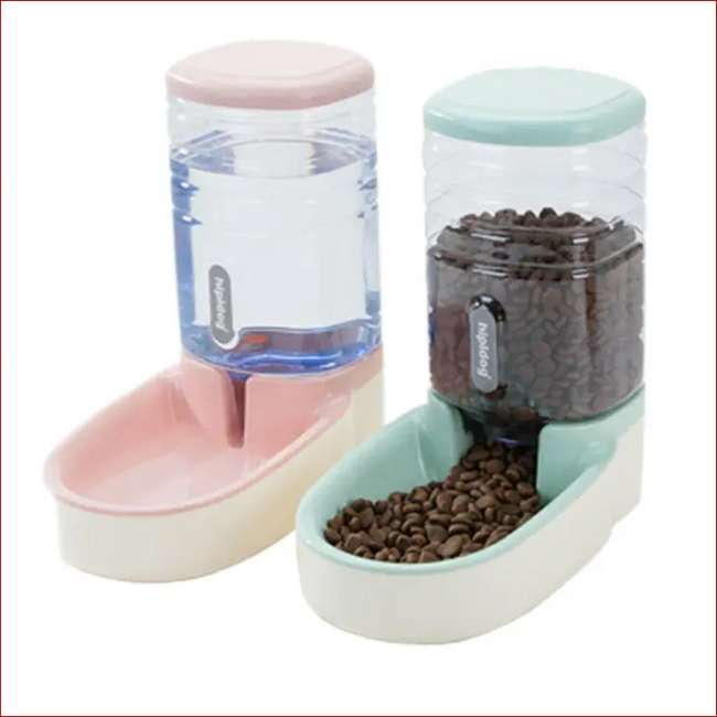 Automatic Pet Feeder & Drinking Fountain – Pet Feeding Main Image
