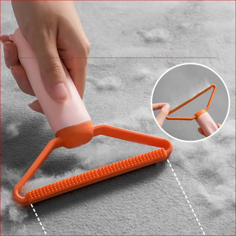 Double-Sided Pet Hair Remover – For Sofa & Clothes Cleaning