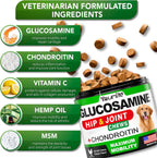 Pet Hip and Joint Supplement: Glucosamine Chondroitin for Mobility