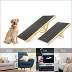 Pet Ramp Ladder – Adjustable Angle for Easy Access