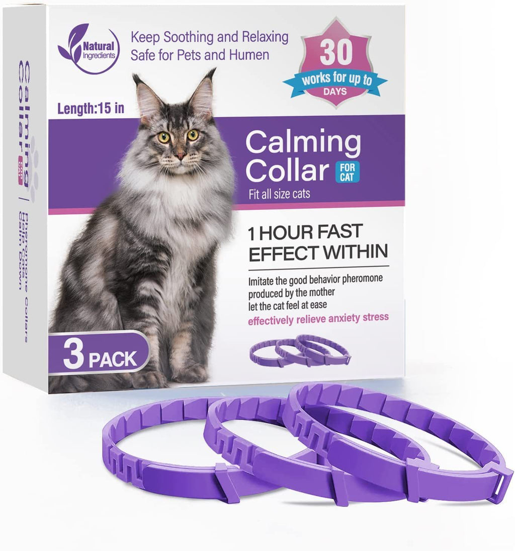 Calming Collar for Dogs and Cats – Natural Pheromones