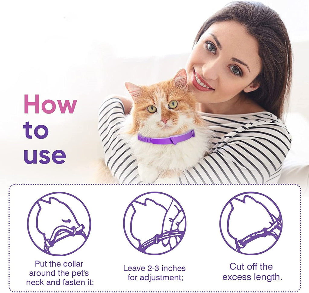 Calming Collar for Dogs and Cats – Natural Pheromones