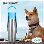Portable Dog Water Bottle — Leakproof Travel Cup for Dogs on the Go