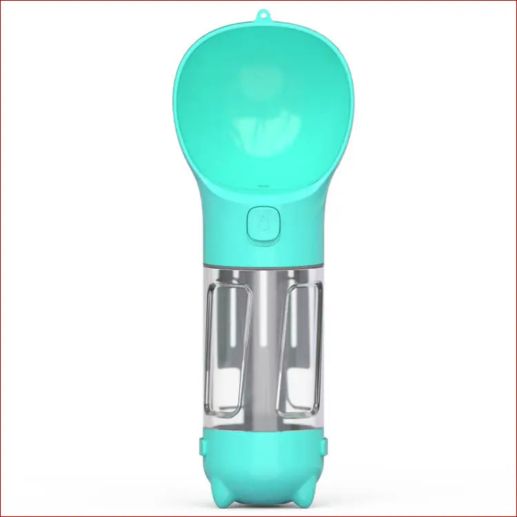 Pet Water Bottle Feeder & Garbage Bag Storage in One