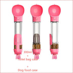 Pet Water Bottle Feeder & Garbage Bag Storage in One