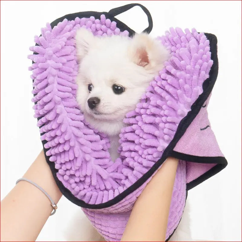 Quick-Dry Microfiber Pet Towels – Super Absorbent & Fast