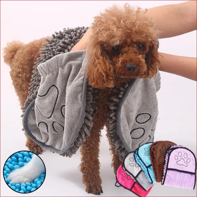 Quick-Dry Microfiber Pet Towels – Super Absorbent & Fast Main Image