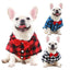 Plaid Dog Shirt Suit – Wedding Outfit for Small | Large Pets