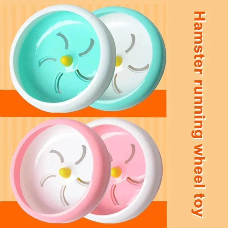 11-18cm Hamsters Wheel Silent Spinner Pets Running Sports Exercise Chinchilla Wheel Pet Accessories for Gerbils Exercise Wheels