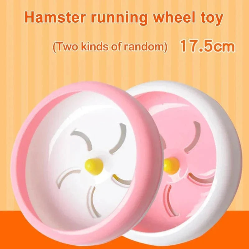 11-18cm Hamsters Wheel Silent Spinner Pets Running Sports Exercise Chinchilla Wheel Pet Accessories for Gerbils Exercise Wheels