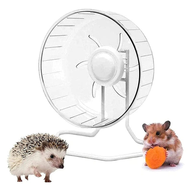 24cm Hamster Running Rotating Car Hamster Sport Mute Wheel Toy Clear Rotatory Jogging Wheel Small Pet Sports Exercise Cage Main Image