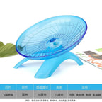 1pcs Pet Hamster Running Wheel Mute Flying Saucer Steel Axle Wheel Running Disc Toys Cage Exercise Small Animals Accessories