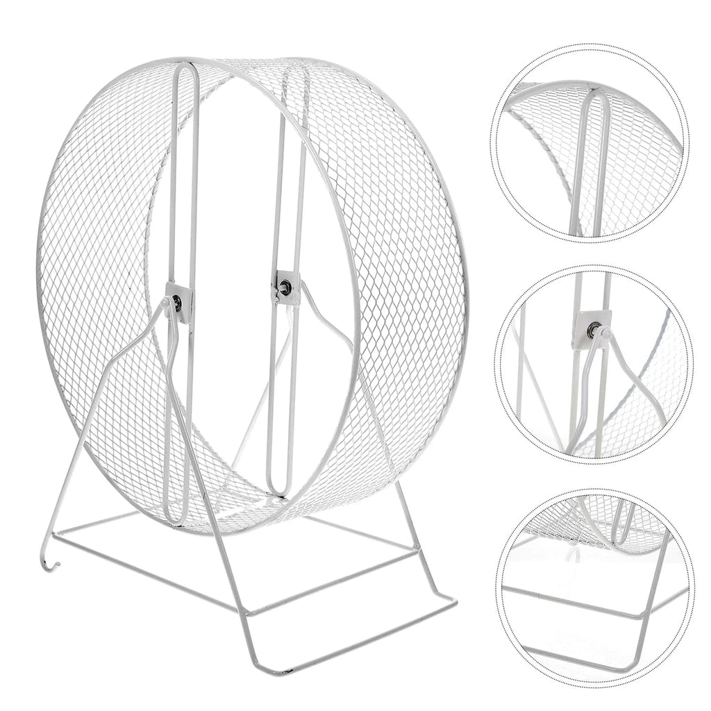 Wheel Hamster Exercise Running Small Silent Chinchilla Largehedgehog Guinea Ratgerbil Metal Pet Quiet S Animal