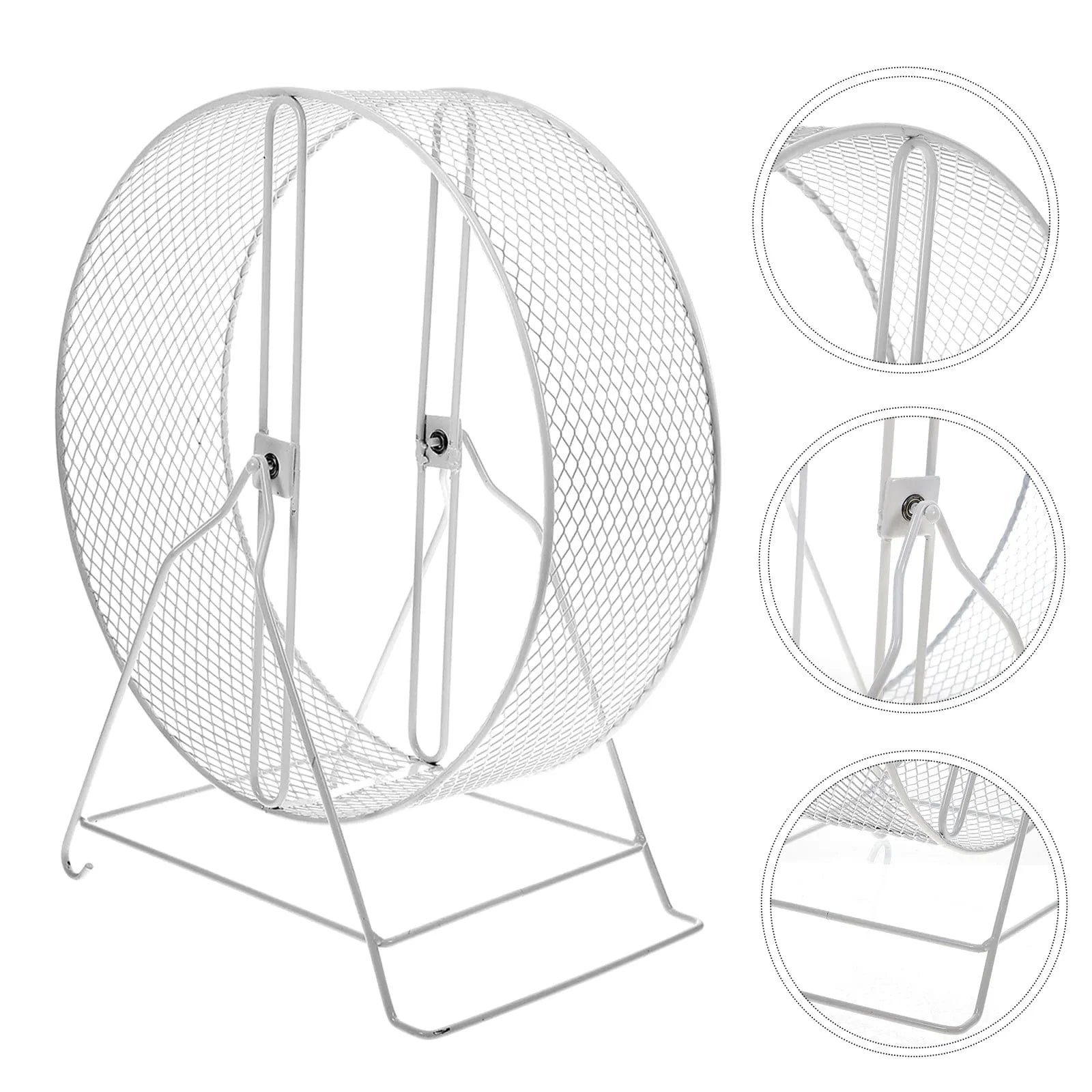 Wheel Hamster Exercise Running Small Silent Chinchilla Largehedgehog Guinea Ratgerbil Metal Pet Quiet S Animal