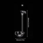 Acrylic Feeder Tube Dish Transparent Fish Tank Shrimp Snail Food Feeder Bowl Feeding Aquarium Accessories Shrimp Feeders