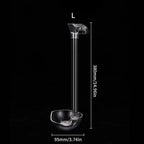 Acrylic Feeder Tube Dish Transparent Fish Tank Shrimp Snail Food Feeder Bowl Feeding Aquarium Accessories Shrimp Feeders