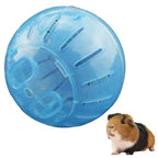 Detachable Small Animal Plastic Hamster Ball For Pets Exercise Toy Guinea Pig Running Wheel Yellow Blue Pink Playing Cage Dwarf