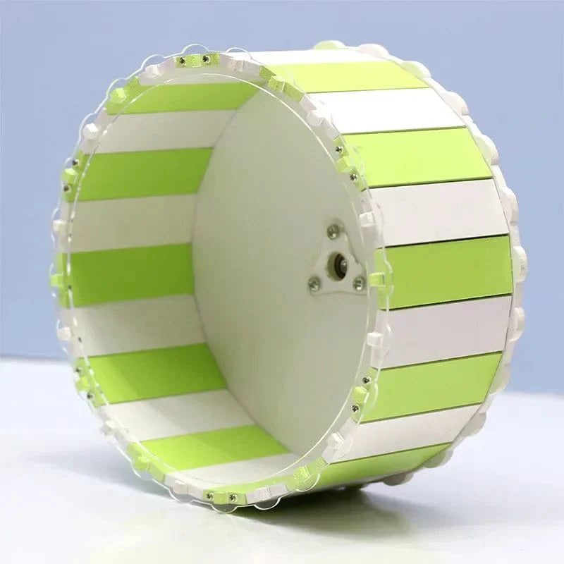 Pet Toy Sports Round Wheel Hamster Exercise Running Wheel Small Animal Pet Cage Accessories Silent Hamster Training Supplies