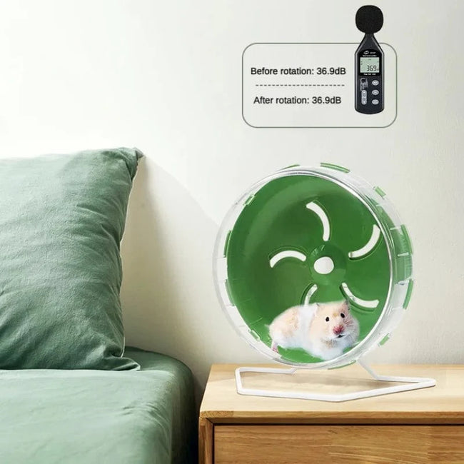 Hamster Sport Running Wheel Rat Small Rodent Mice Silent Jogging Hamster Gerbil Exercise Play Toys Hamster Accessories Rat Toys Main Image