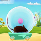 Hamster Wheel Small Animal Running Disc Toys Cute Plastic Jogging Exercise Wheel