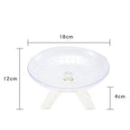 Pet Hamster Flying Saucer Exercise Squirrel Wheel Hamster Mouse Running Disc