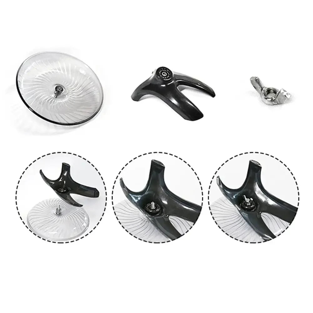 Pet Hamster Running Wheel Mute Flying Saucer Steel Axle Wheel Running Disc Toys Cage Small Animal Hamster Accessories Drop Ship