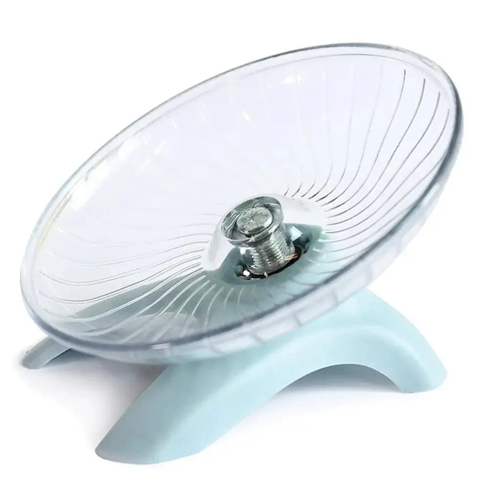 Pet Hamster Running Wheel Mute Flying Saucer Steel Axle Wheel Running Disc Toys Cage Small Animal Hamster Accessories Drop Ship