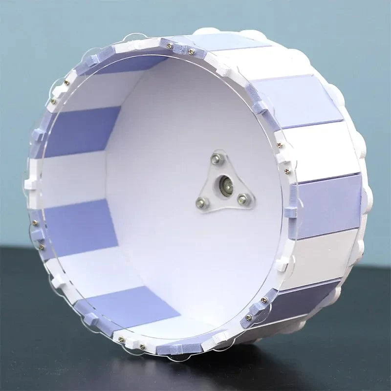 Pet Toy Sports Round Wheel Hamster Exercise Running Wheel Small Animal Pet Cage Accessories Silent Hamster Training Supplies