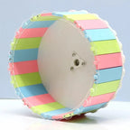 Pet Toy Sports Round Wheel Hamster Exercise Running Wheel Small Animal Pet Cage Accessories Silent Hamster Training Supplies