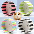 Pet Toy Sports Round Wheel Hamster Exercise Running Wheel Small Animal Pet Cage Accessories Silent Pet Training Supplies