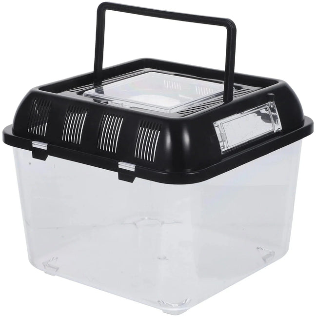 Pet Box Turtle Tank Habitat Small Terrarium Snails Reptile Aquarium Storage Nest Plastic Tortoise Basin Breeding Living Hover Image